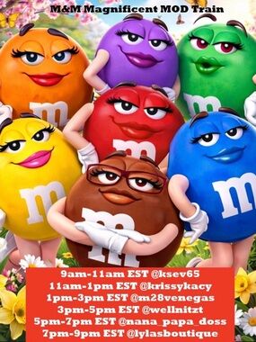 M&M Magnificent MOD Train April 25th